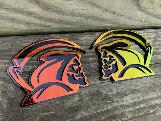 Reaper Color Changing Badges Emblems New